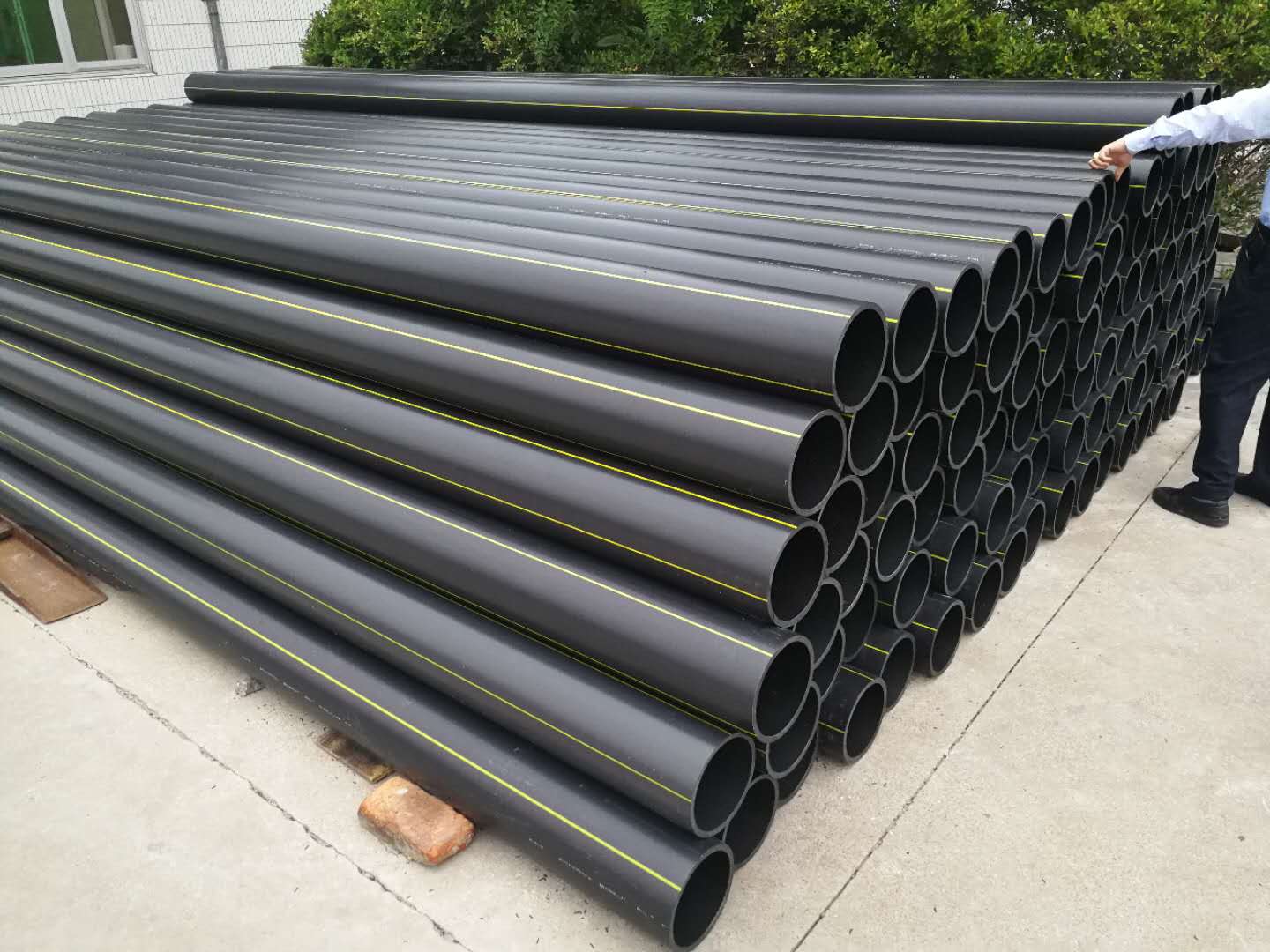 垃圾填埋沼气管 PE垃圾填埋沼气管